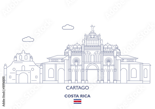 Cartago City Skyline, Costa Rica photo