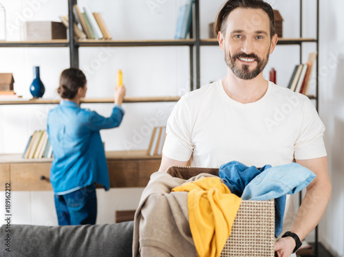 Papier peint Weekly laundry