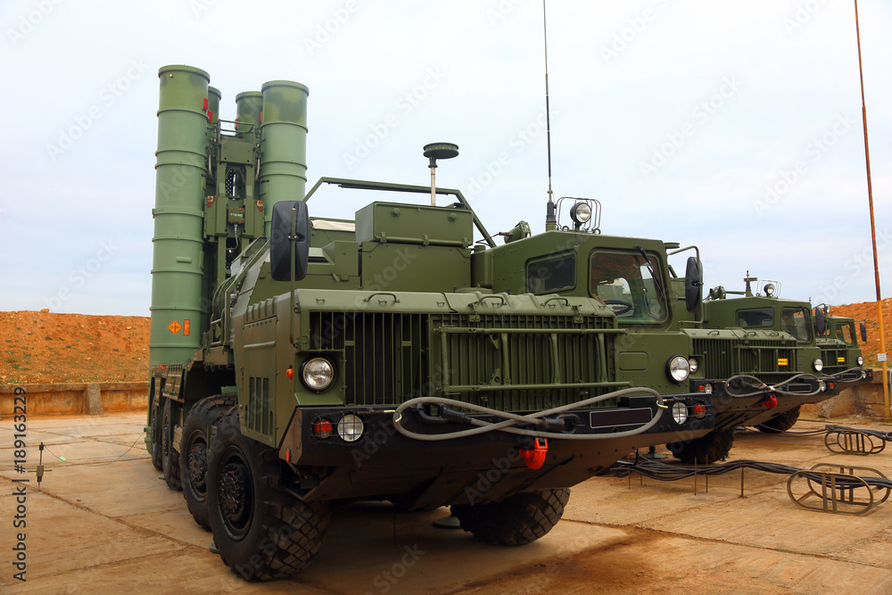 Russian anti-aircraft missile system C-400 Triumf Russian anti-aircraft missile system C-400 Triumf