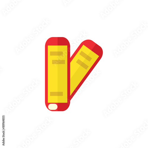 vector flat shaving, hair removal, epilation and depilation tools icon. Colored bright Wax strips . Isolated illustration on a white background.