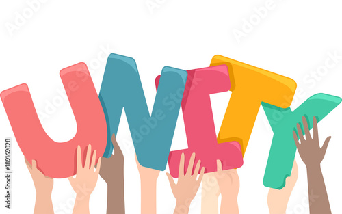 Unity Hands Illustration