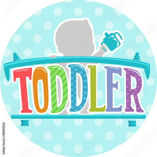 Toddler Silhouette Letterin...