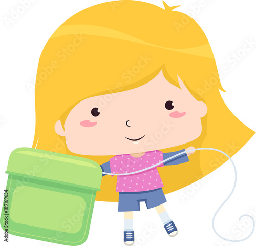 Kid Girl Big Dental Floss I...