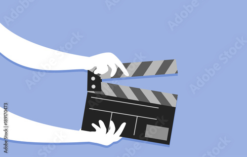 Hands Clapper Illustration