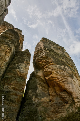 sandstone rocks - Prachovske skaly (Prachov Rocks) photo