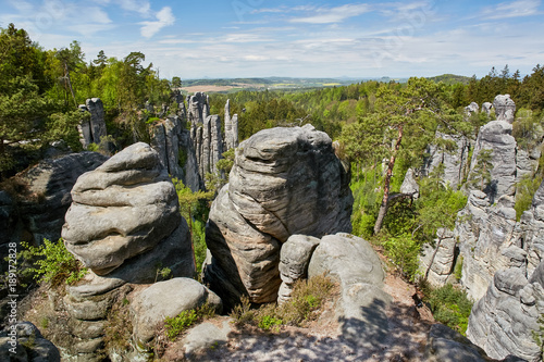 sandstone rocks - Prachovske skaly (Prachov Rocks)
