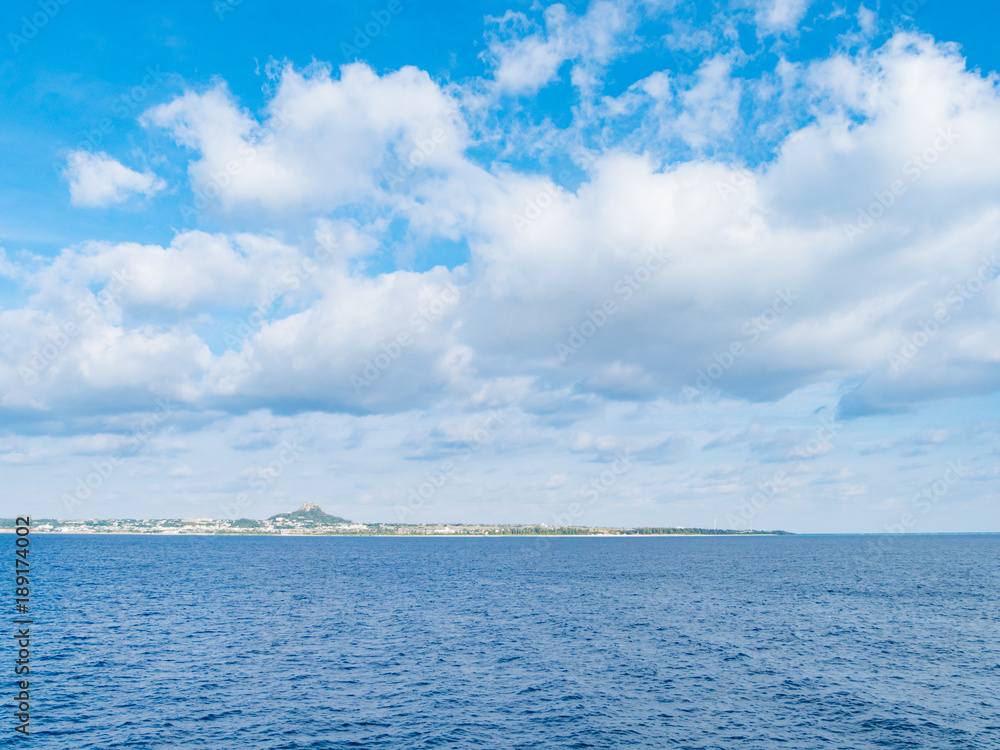 Obraz premium 沖縄県 伊江島 タッチュー