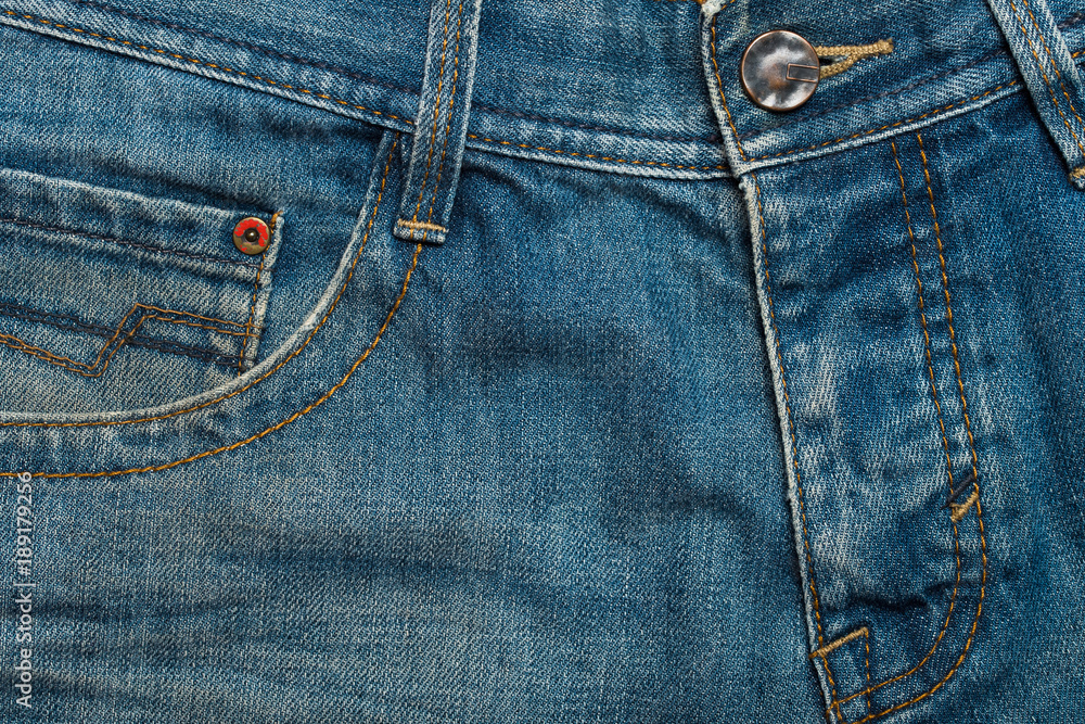 Jeans. Blue Pants Jeans Textured Background With Stitches. Jeans. Blue Pants Jeans Textured Background With Stitches.