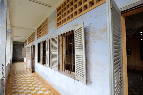 Cambodia, Phnom Penh, Khmer Rouge Tuol Sleng Genocide Museum