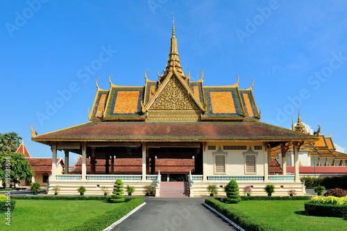 Cambodia, Royal Palace in Phnom Penh