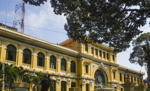 Saigon Central Post Office in Ho Chi Minh, Vietnam