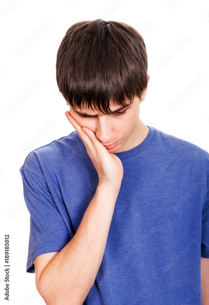 Young Man feels Toothache Young Man feels Toothache