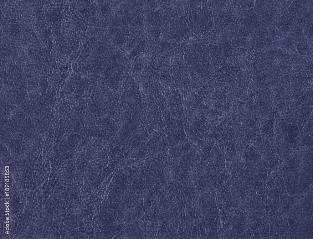 Fototapeta premium Blue color leather texture