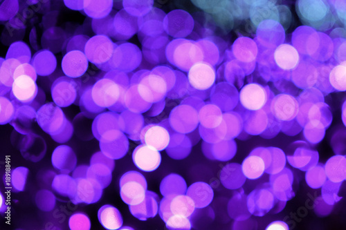 Colorful beautiful blur bokeh from Illumination festival light background. Defocused.