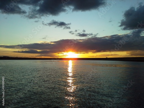 Sunset Over Scotsman s Bay  Dun Laoghaire  Dublin  Ireland