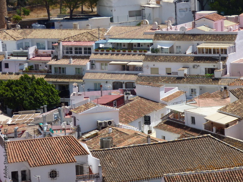 Mijas, pueblo andaluz de la provincia de Málaga (Andalucia, España) en la Costa del Sol