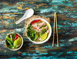 Vietnamese soup pho bo