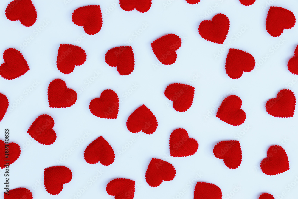 Red heart background. Valentine day concept.