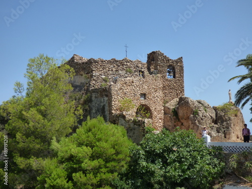 Mijas, pueblo andaluz de la provincia de Málaga (Andalucia, España) en la Costa del Sol