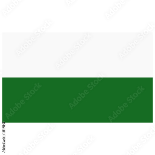 Saxony flag vector