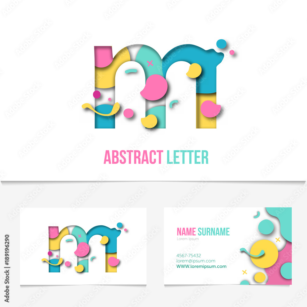 Paper cut letter m .Realistic 3D Creative Letter design. m letter template on The Business Card Template.Abstract Colorful Alphabet .Friendly funny ABC Typeface. Type Characters Paper cut letter m .Realistic 3D Creative Letter design. m letter template on The Business Card Template.Abstract Colorful Alphabet .Friendly funny ABC Typeface. Type Characters