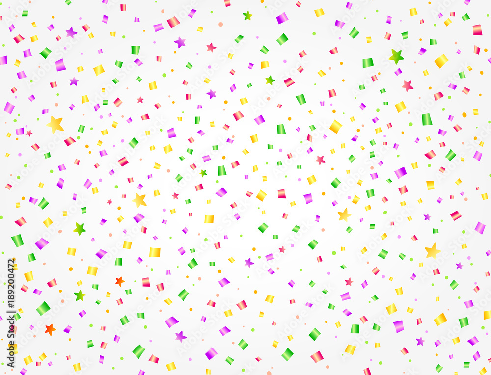 Carnival background with texture of colorful confetti Carnival background with texture of colorful confetti