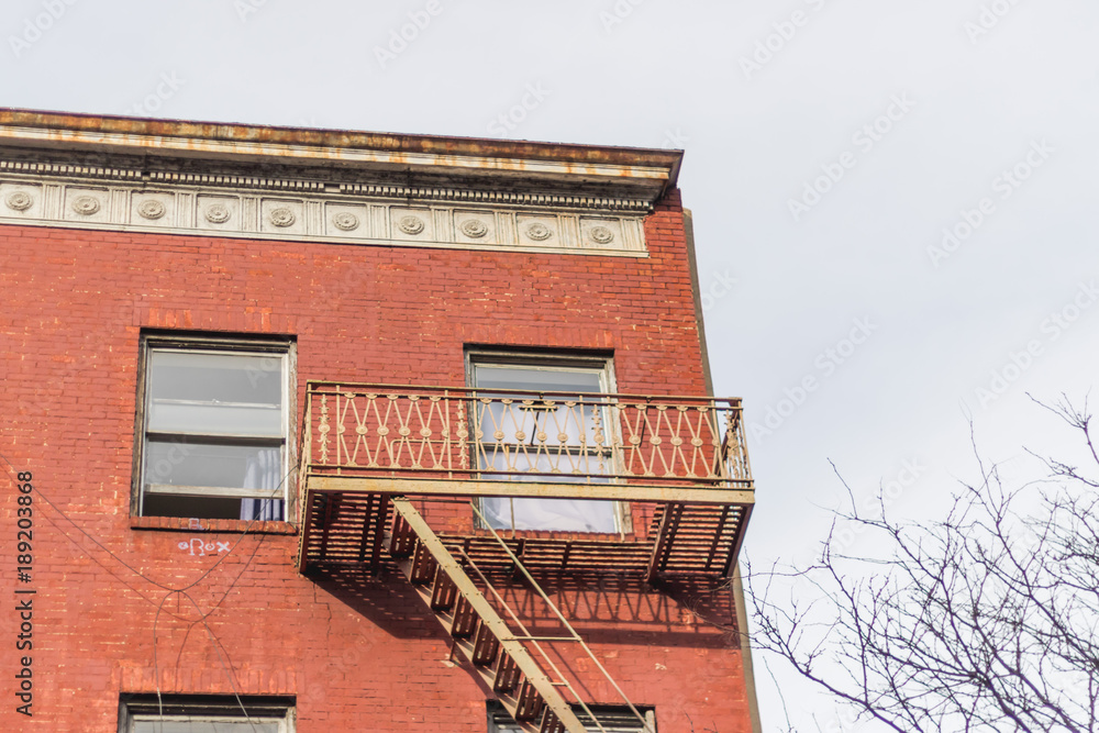 Obraz premium New york city architecture buildings