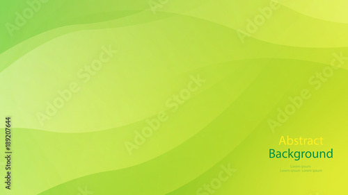 Green color and Yellow color background abstract art vector