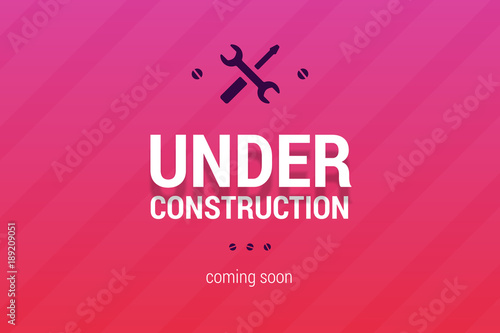 Under construction with coming soon label. 