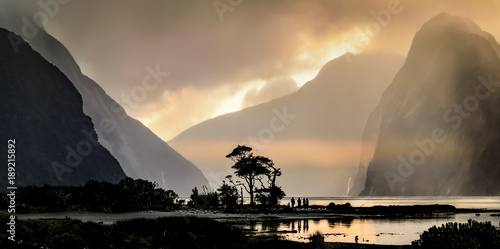 Milford sound in New Zealand