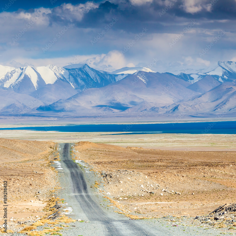 Nice view of Pamir in Tajikistan Nice view of Pamir in Tajikistan