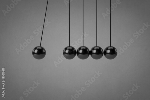 Newton's cradle - Business concept