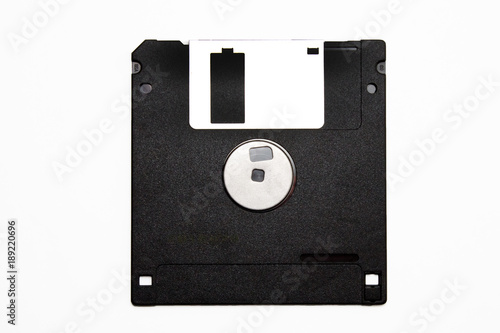 floppy disk on white background