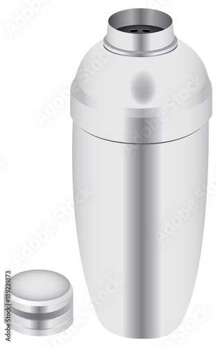 An open classic shaker