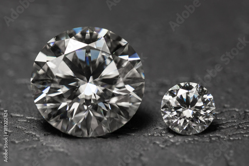 Big and small luxury diamonds