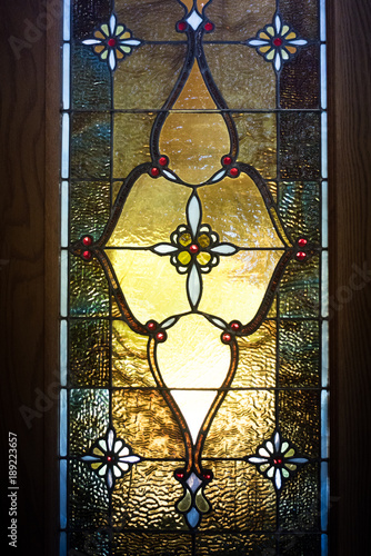 stained glass window 