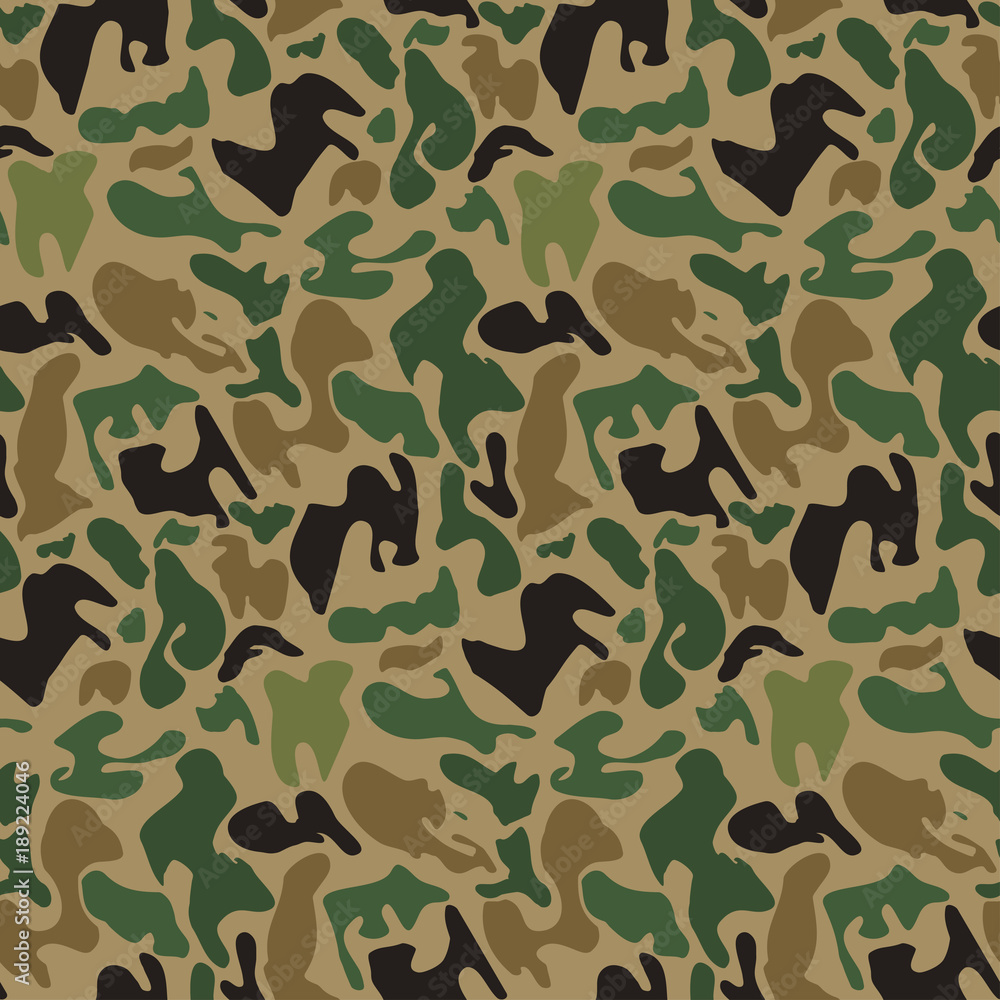 Abstract Military Camouflage Background Abstract Military Camouflage Background