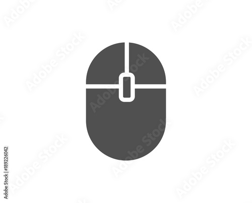 Ð¡omputer Mouse icon. Internet surf device sign. PC equipment symbol. Quality design elements. Classic style. Vector