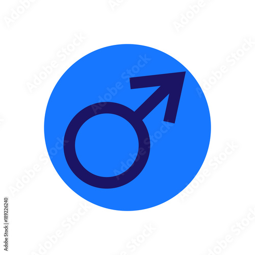 Icon with man symbol.