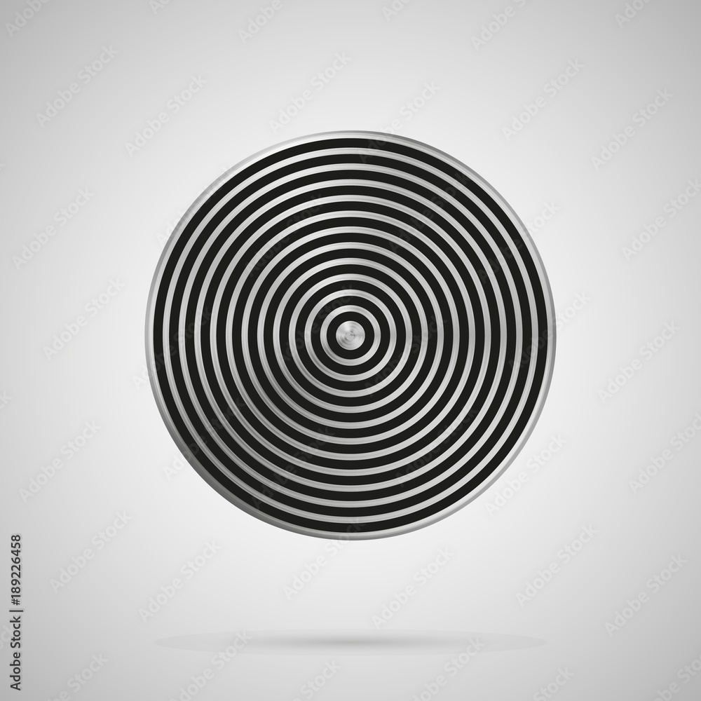 Abstract metal texture circle stripes Abstract metal texture circle stripes