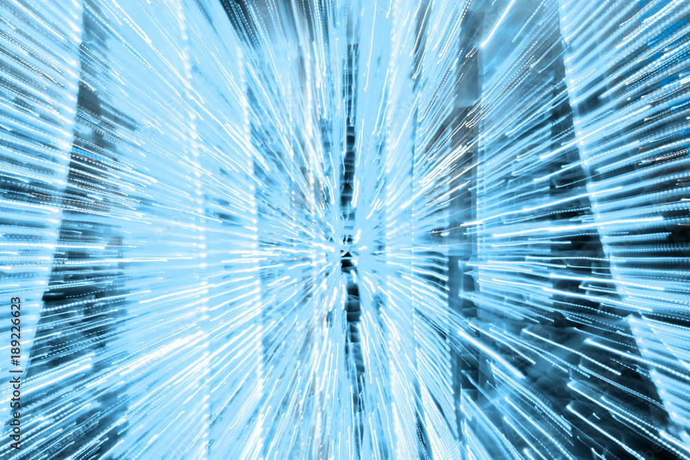 Obraz premium background abstract with motion in depth