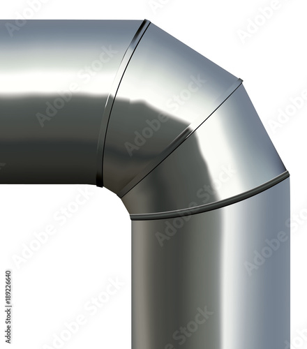 Steel Vector Texture Round Tube