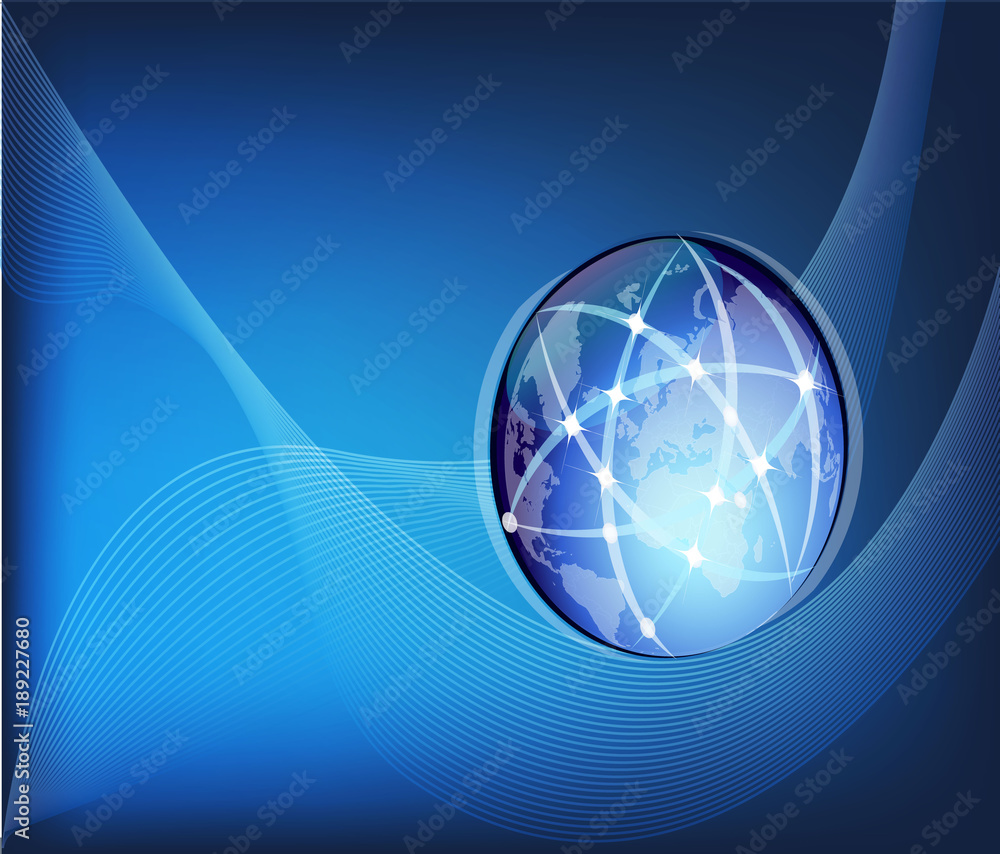Internet web network background vector Internet web network background vector