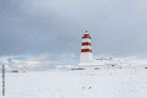 Wallpaper Mural Alnes lighthouse at Godoya Island near Alesund. Torontodigital.ca