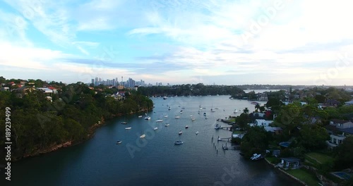 Aerial Landscape of Sydney Harbour