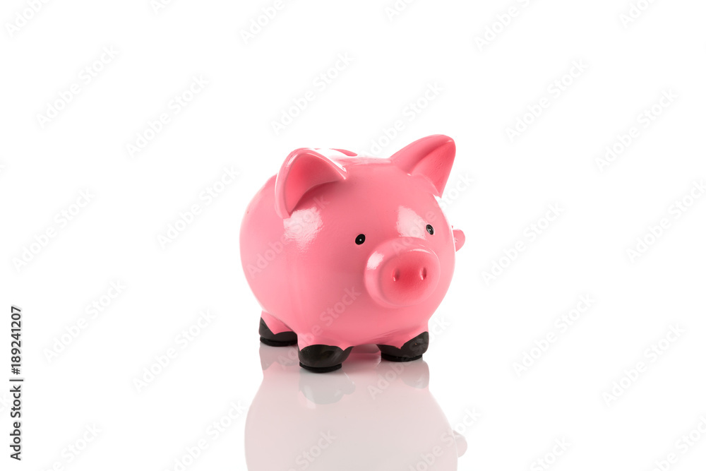 Gorgeous pink piggy bank