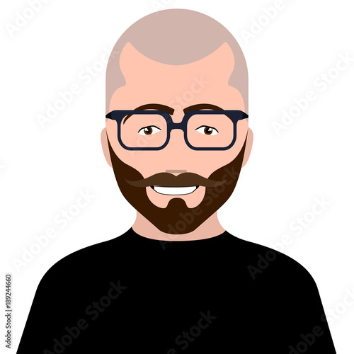 Hipster avatar image