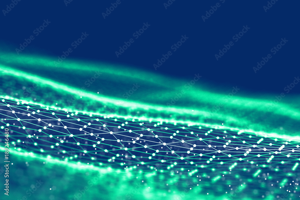 Background 3d grid.Cyber technology Ai tech wire network futuristic wireframe. Artificial intelligence . Cyber security background illustration Background 3d grid.Cyber technology Ai tech wire network futuristic wireframe. Artificial intelligence . Cyber security background illustration