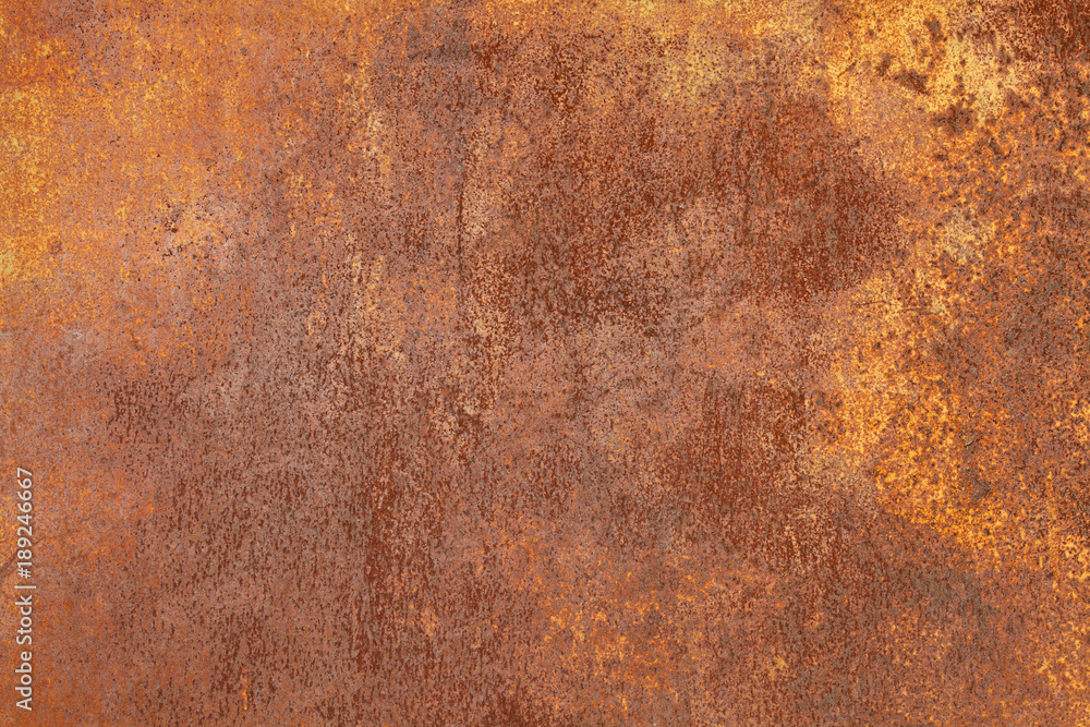 Grunge rusted metal texture, rust background Stockbilde Adobe Stock