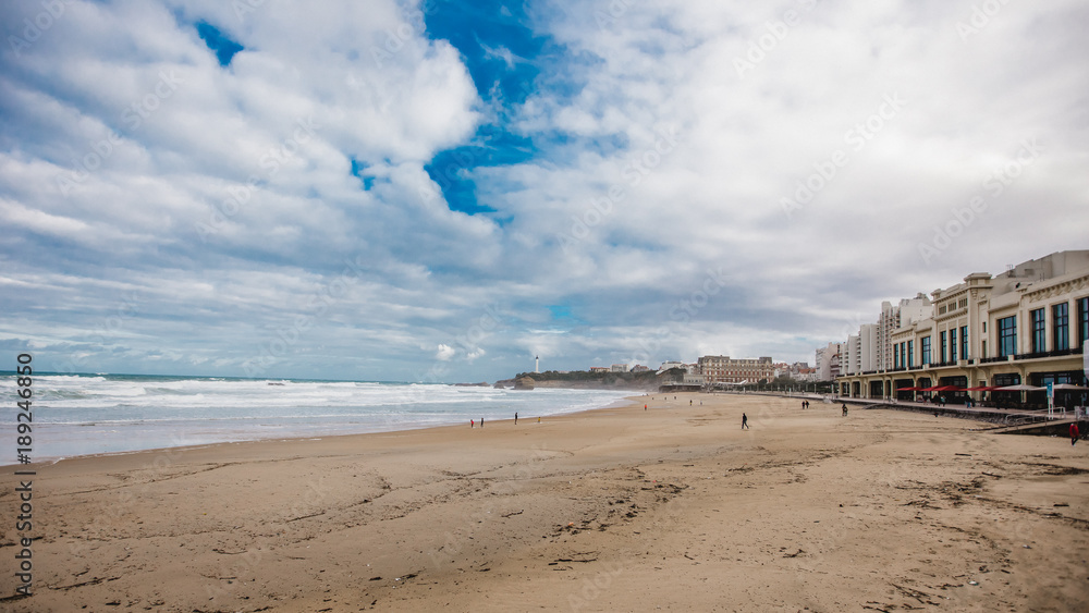 biarritz france landscape beach ocean biarritz france landscape beach ocean